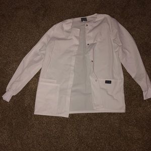 White Scrub Jacket